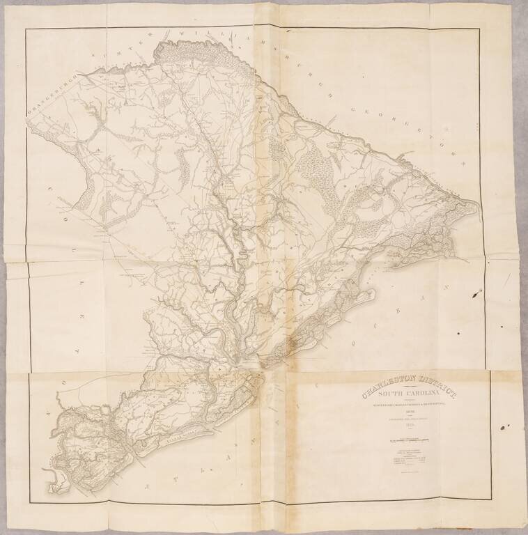 Atlas of the State of South Carolina, Made Under The Authority of The Legislature; Prepared With A Geographical, Statistical and Historical Map of the State . . . .