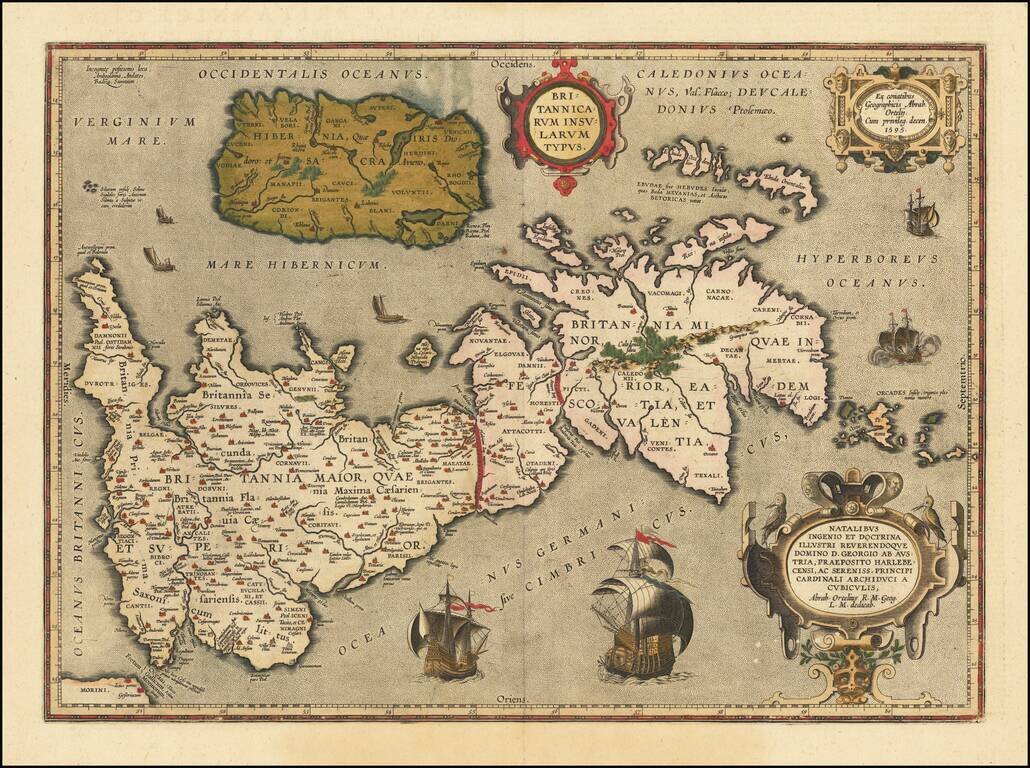 Britannicarum Insularum Typus