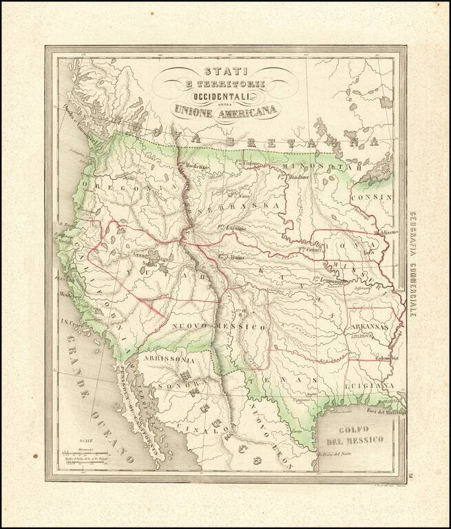 Stati E Territorii Occidentali Della Unione Americana