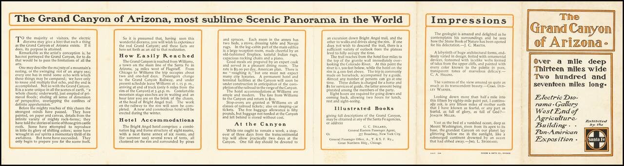 Panoramic View of the Grand Canyon