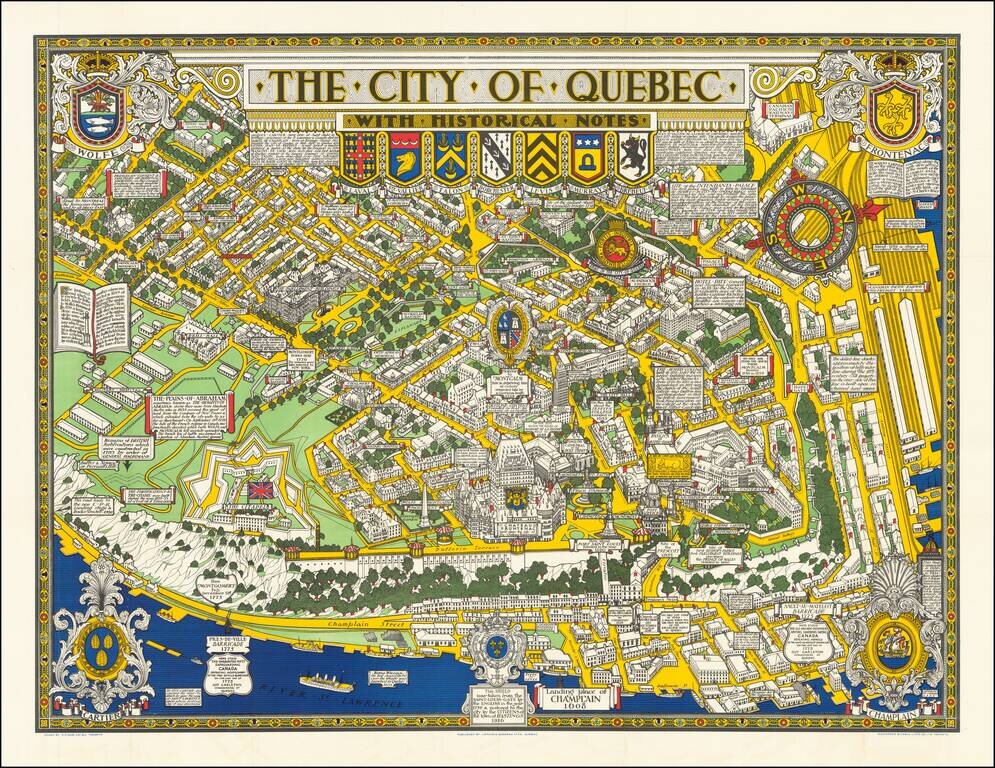 The City of Quebec with Historical Notes