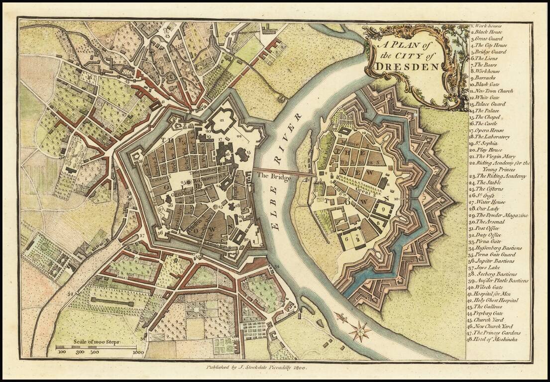 Plan of the City of Dresden