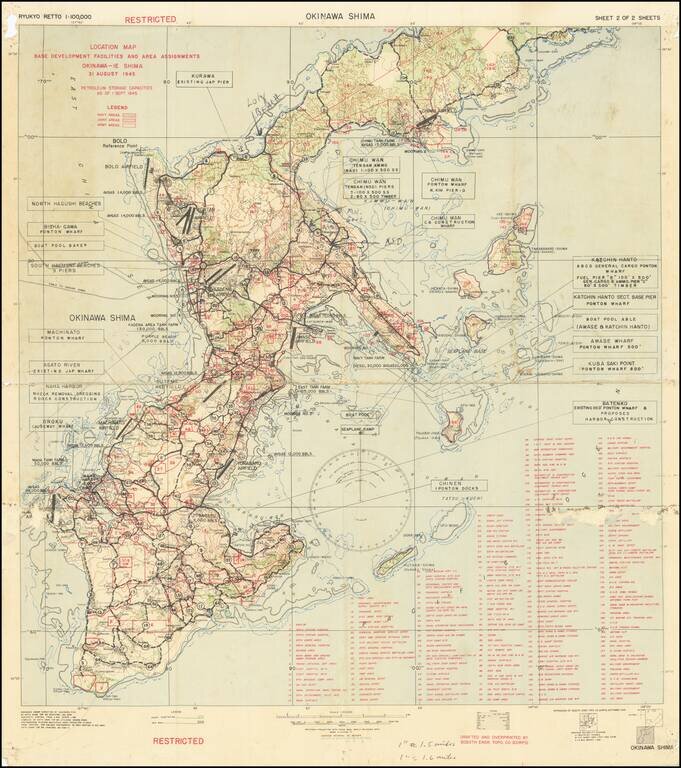 (Second World War - Okinawa) Restricted | Okinawa Shima