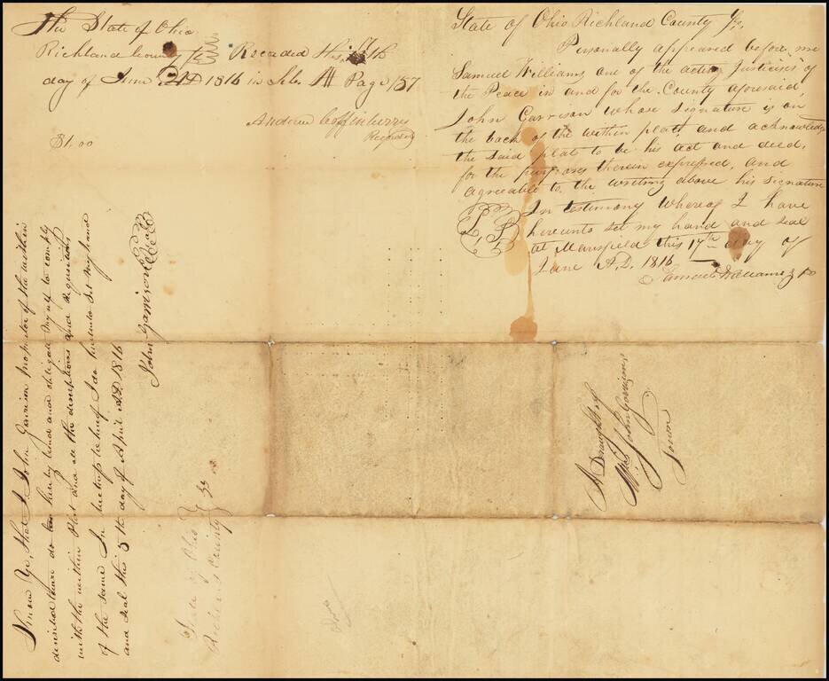 [Edwinburgh, Ohio] (Millsboro Township, Richland County)