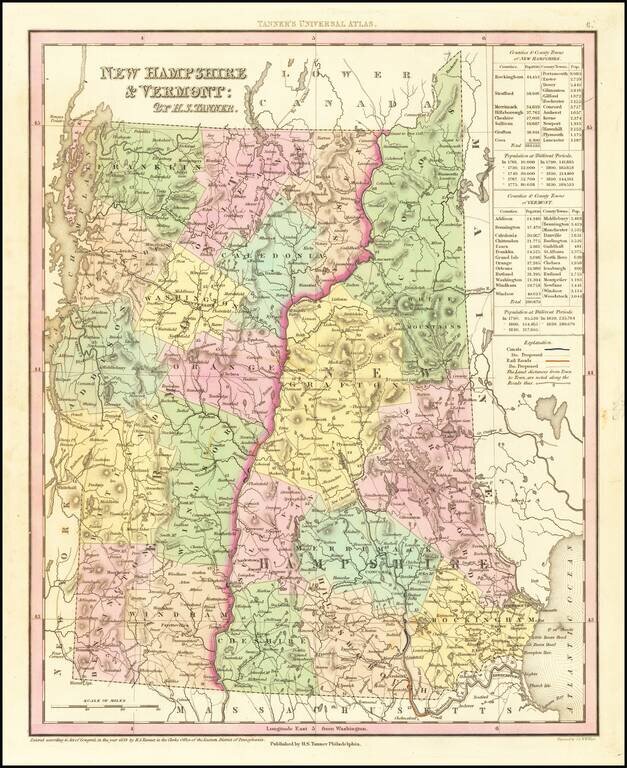 New Hampshire & Vermont:  By H.S. Tanner