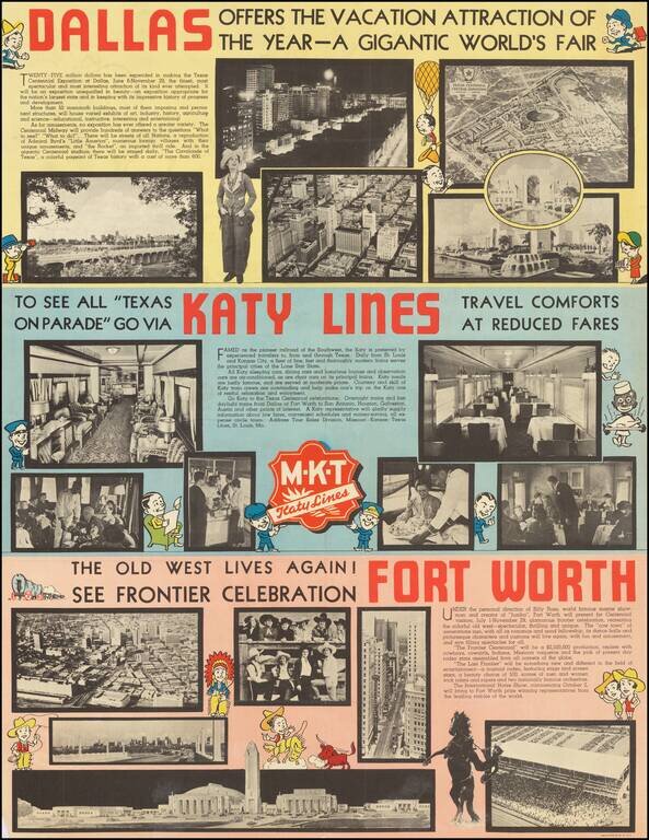 Texas on Parade / Texas Centennial 1836-1936