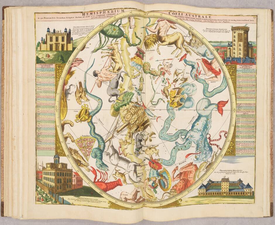 [Celestial Atlas] Atlas Coelestis | Atlas Novus Coelestis in Quo Mundus Spectabilis, et in Eodem tam Errantium Quam Inerrantium Stellarum Phoenomena Notabilia, Crica Ipsarum Lumen...