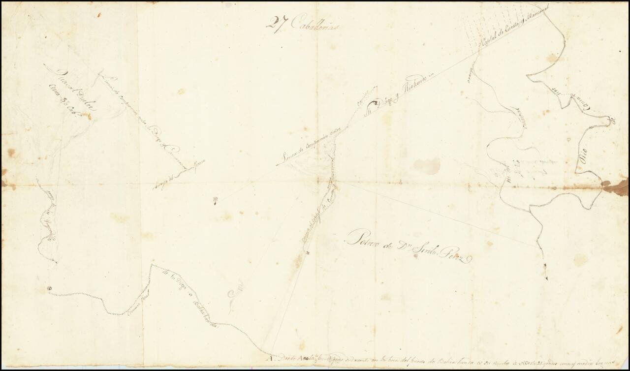 [Cuba] [Plan of Lands at Bahia Honda]