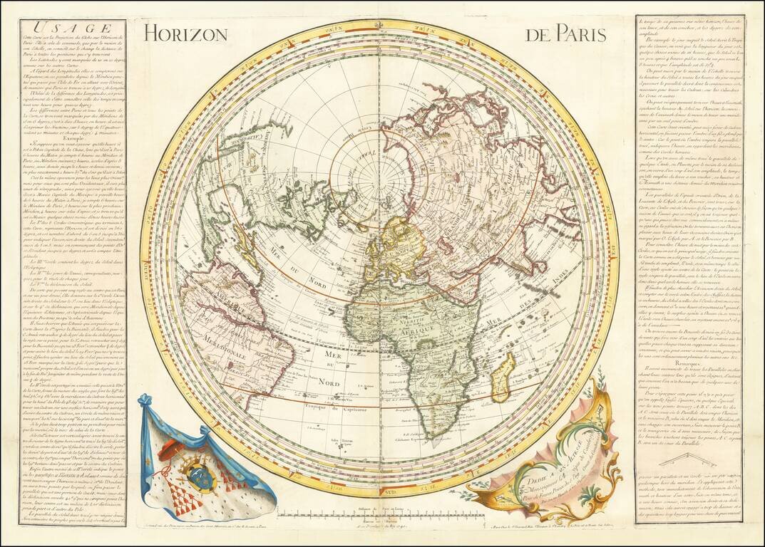 (World on the Horizon of Paris)  Horizon De Paris