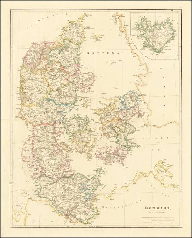 Denmark [with inset of Iceland]