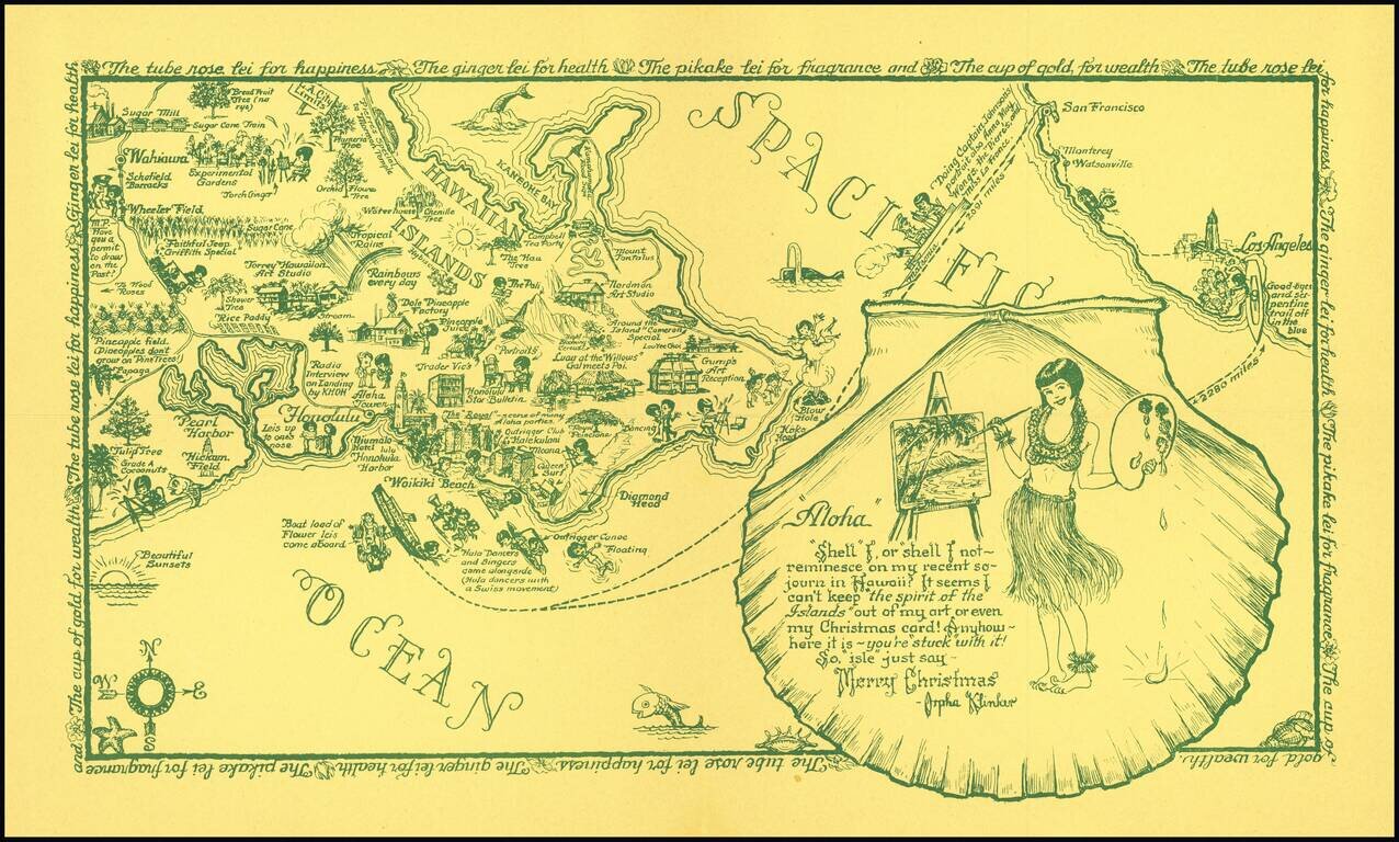 [Aloha - Christmas Post Card]