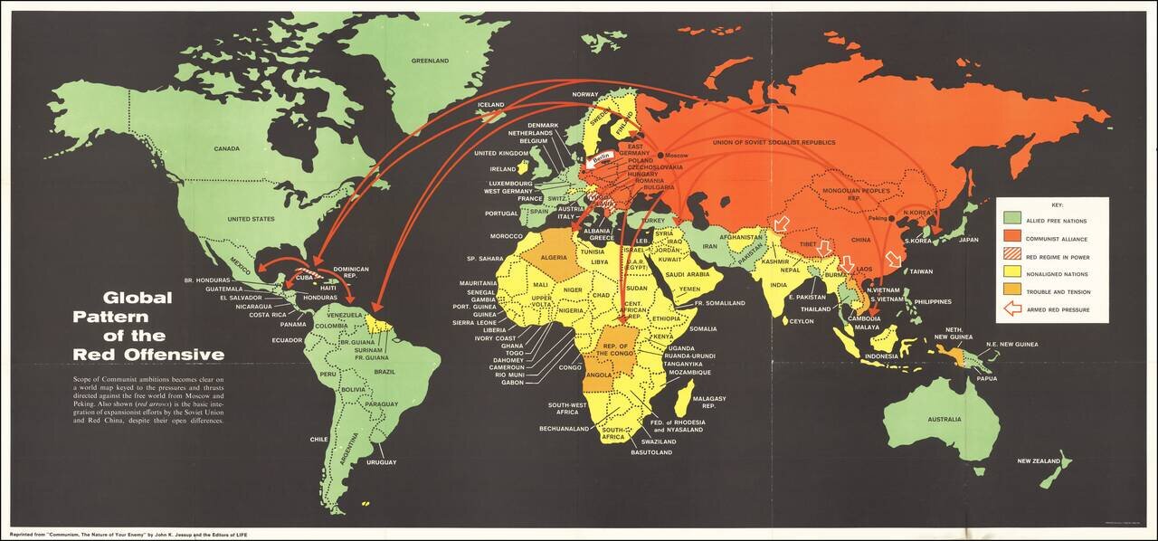 Global Pattern of the Red Offensive