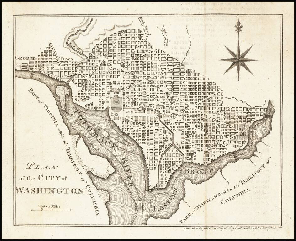 Plan of the City of Washington