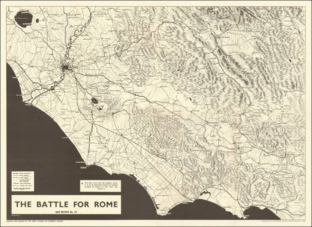 [World War II -- The Italian Campaign] The Battle For Rome