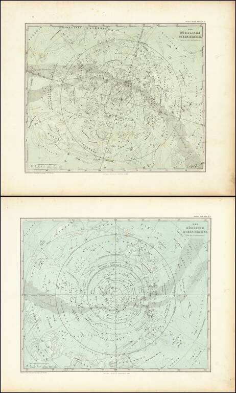 Der Sudliche Stern.Himmel (and) Der Nordliche Stern.Himmel