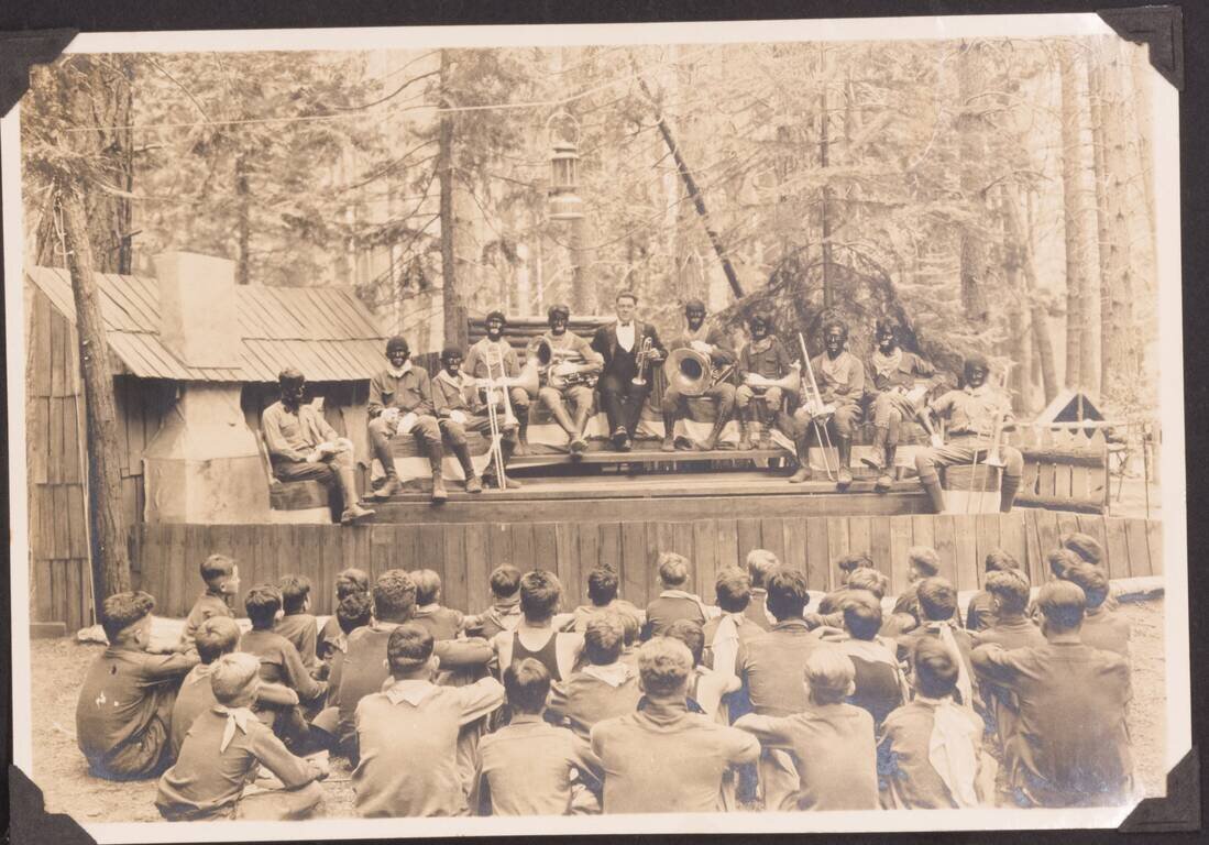 [Photo Album:  Urban Military Academy -- Yosemite Summer Camp -- Hollywood Boys School -- Black Face Images]