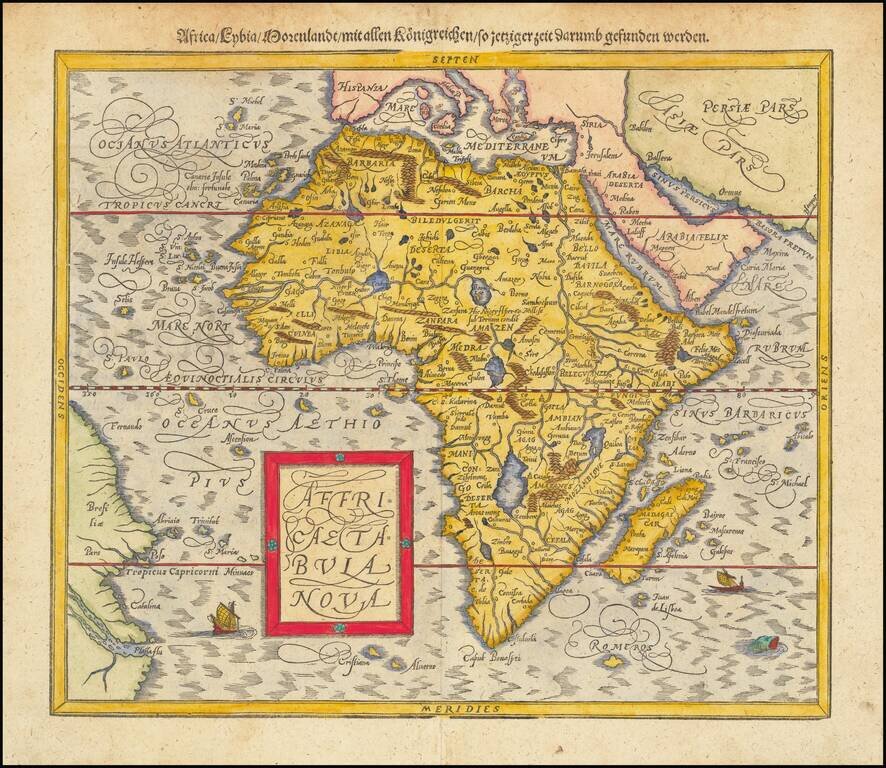 Affricae Tabula Nova