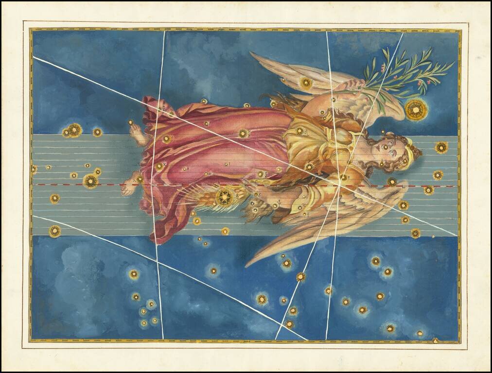 [ Virgo ] (Stars Heightened in Gold)