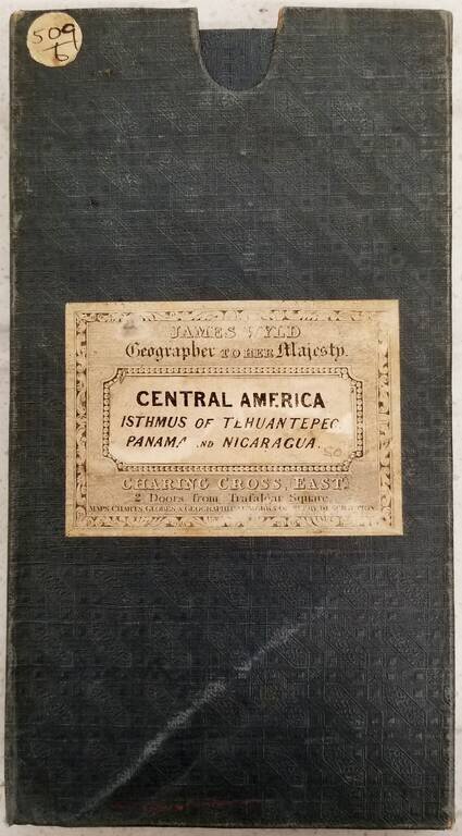 Map of Central America Shewing The Different Lines of Atlantic & Pacific Communication.  By James Wyld, Geographer To the Queen & H. Late R. H. Prince Albert . . .
