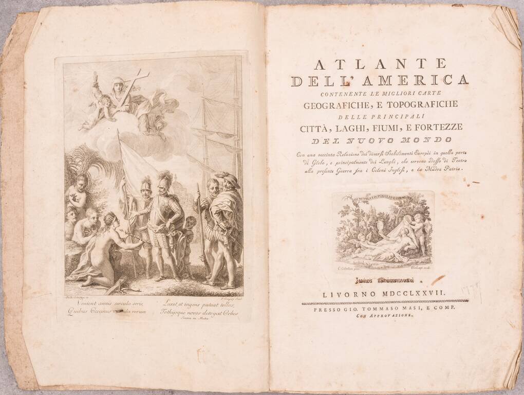 (Revolutionary War Atlas) Atlante Dell'America