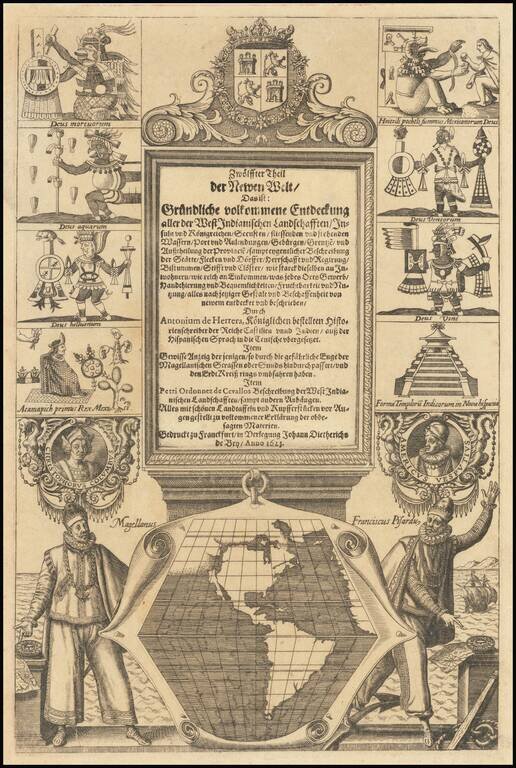 [The Second Map of California as an Island!]  Zwoelffter Theil der Newen Welt...