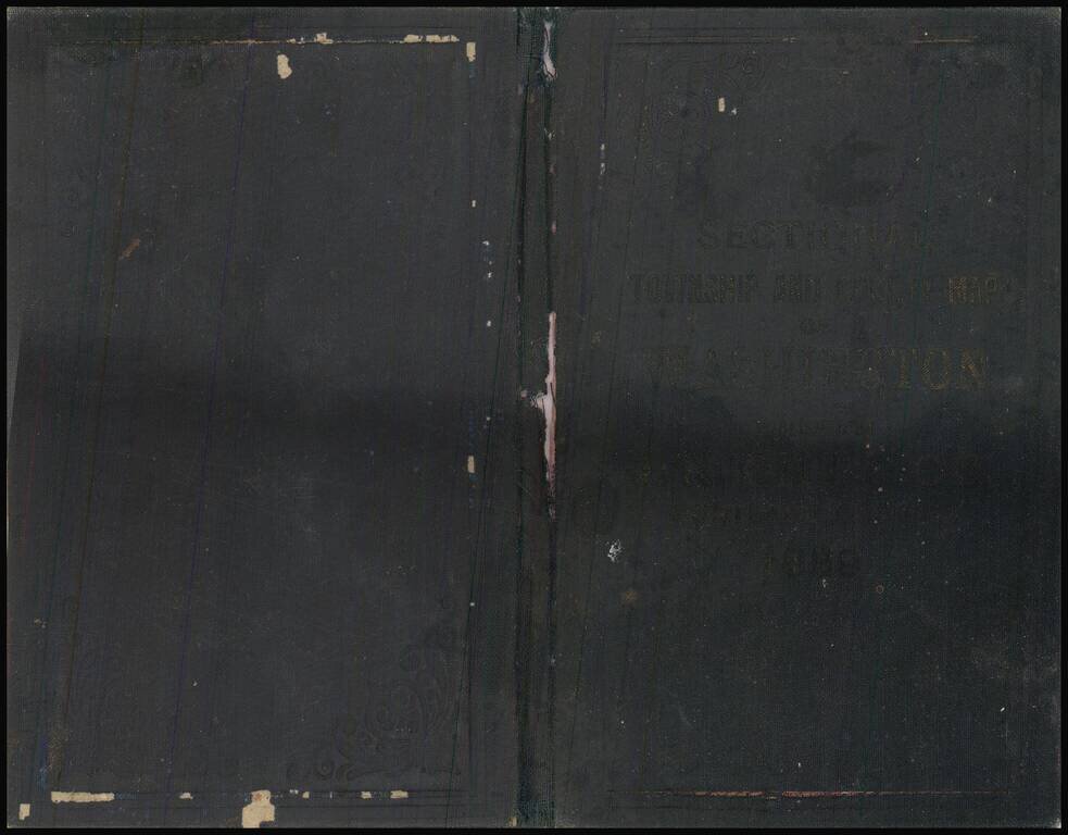 New County & Township Map of Washington.  Published by J.K. Gill & Co.  Booksellers and Stationers. Portland Oregon. 1883