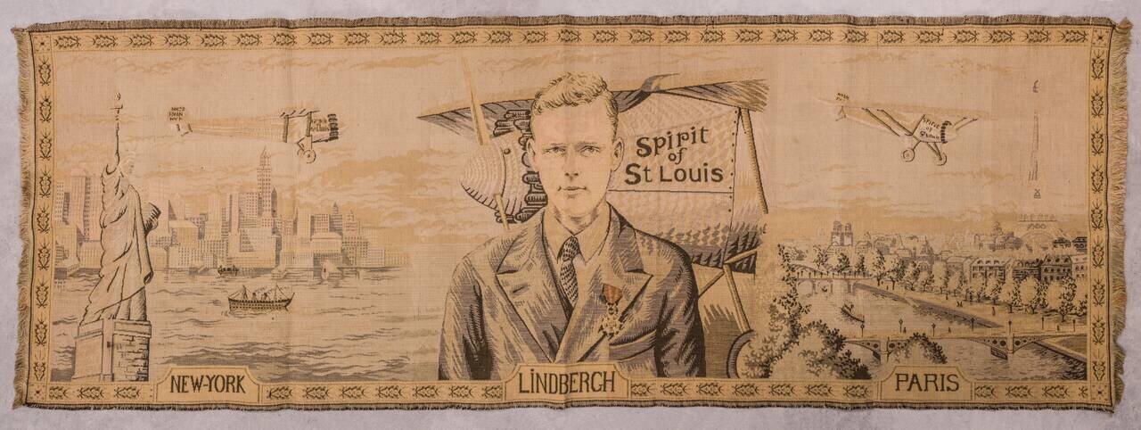 [Charles Lindbergh / New York to Paris View]  Spirit of St. Louis