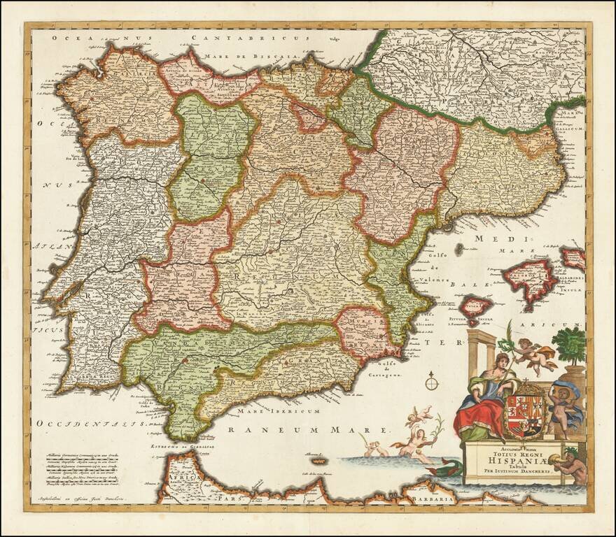 Accuratissima Totius Regni Hispaniae Tabula…
