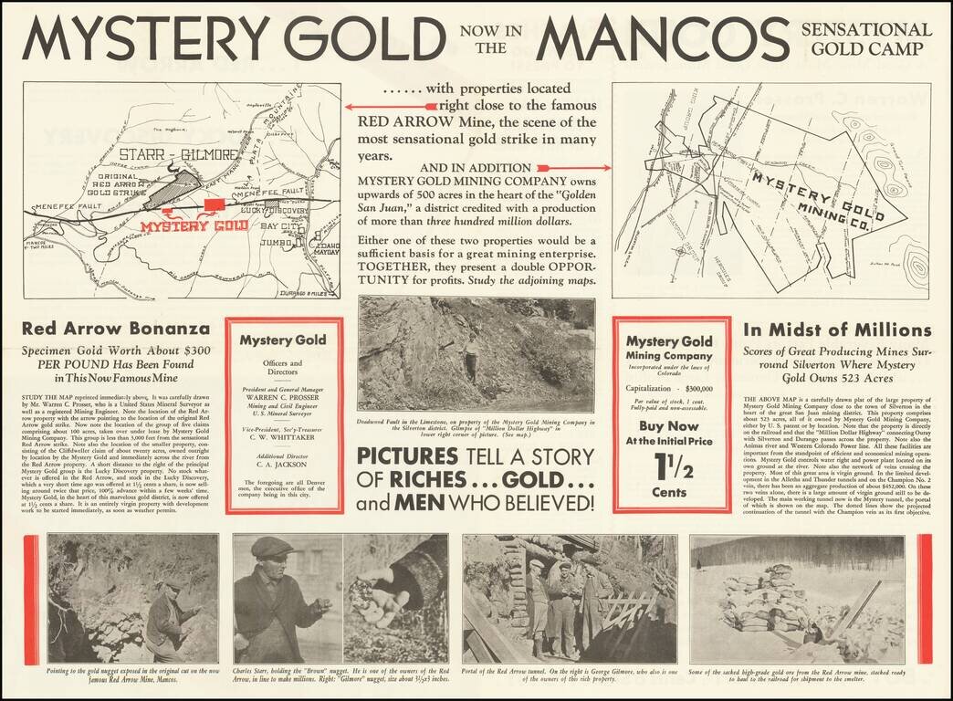 [Southwest Colorado Gold]  Mystery Gold Now In The Mancos Sensational Gold Camp