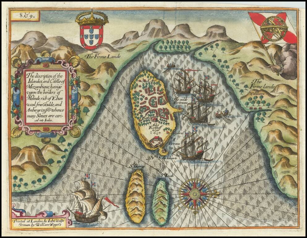 The discription of the Islandes and Castle of Mozambique