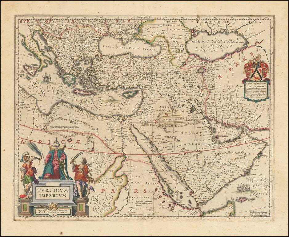 Turcicum Imperium  . . . [shows Cyprus]