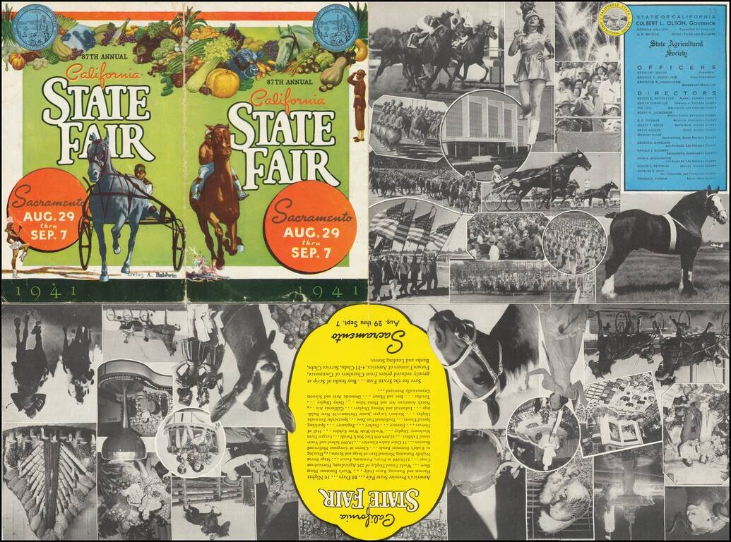 [California]  Panorama of Progress  -- California State Fair America's Largest Ten Day State Fair