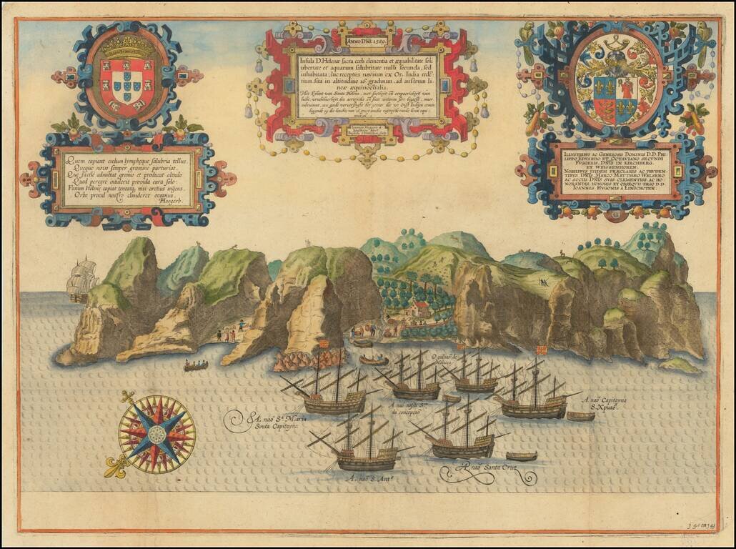 Insula D. Helenae Sacra Coeli Clementia et Aequabilitate . . .