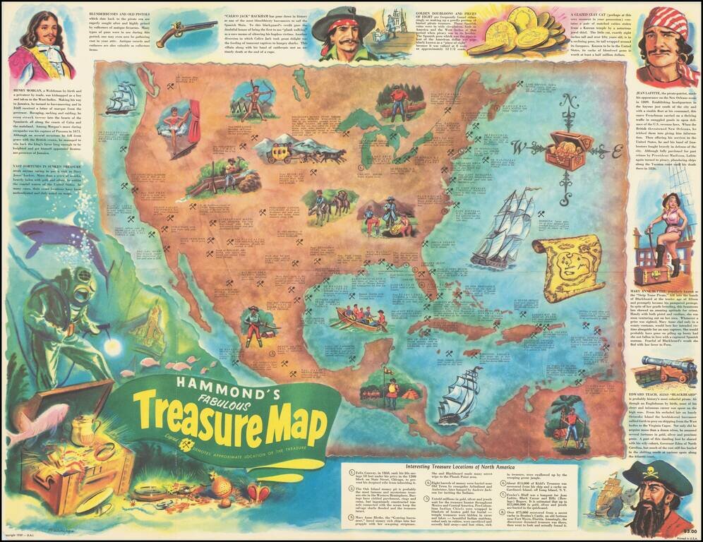 Hammond's Fabulous Treasure Map