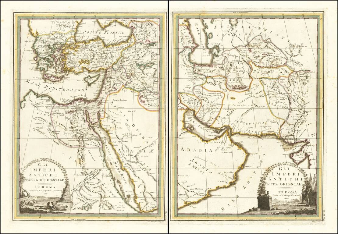 [Arabia / Ottoman Empire]  Gli Imperi Antichi Parte Occidentale (and)  Gli Imperi Antichi Parte Occidentale
