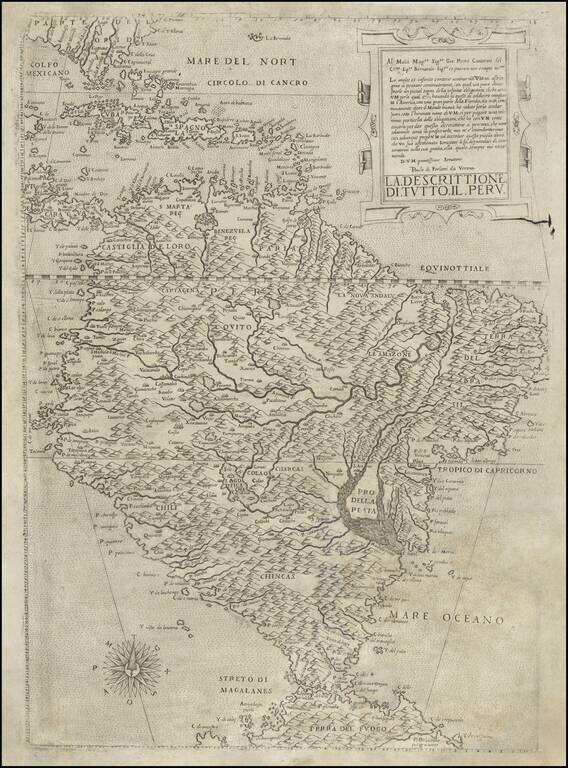 La Descrittione Di Tutto Il Peru