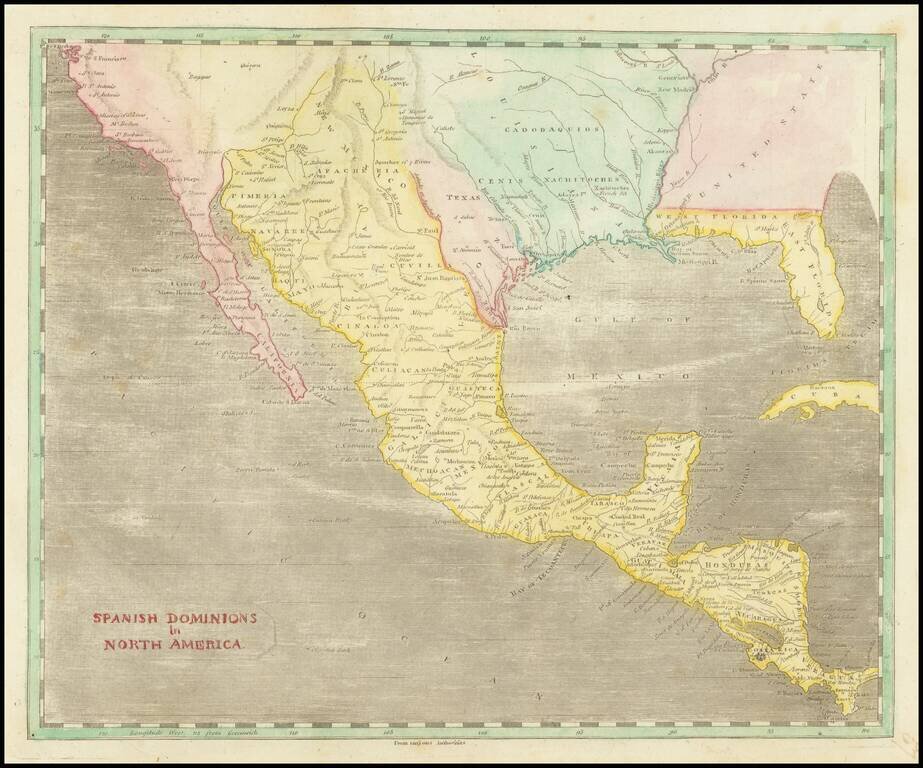 Spanish Dominions in North America
