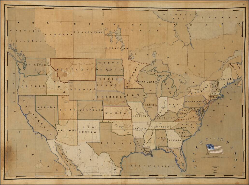 (Armenian Refugee Folk Art) United States... Presented to Chelsea High School January 1913