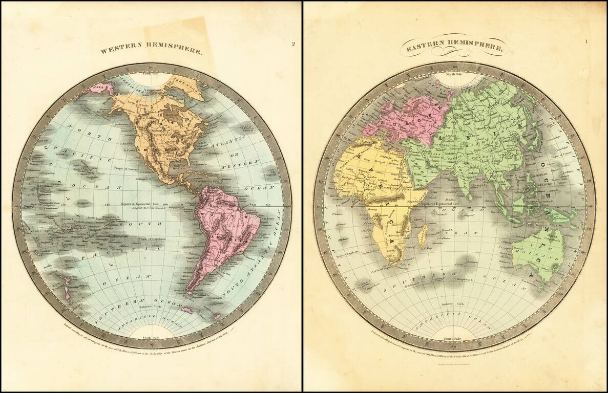 Western Hemisphere (and) Eastern Hemisphere