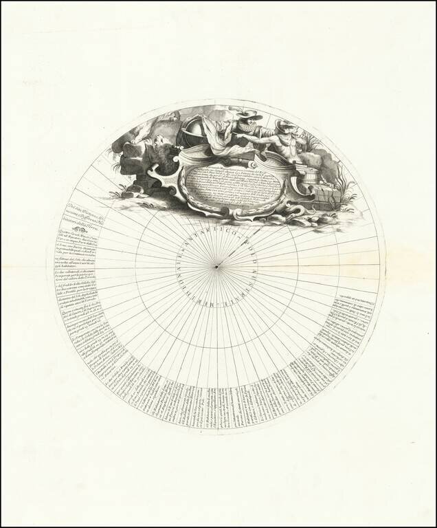 [South Polar Globe Gore] Fernando Magaglianes Poco Contento del Re di Portogallo suo Signore . . .
