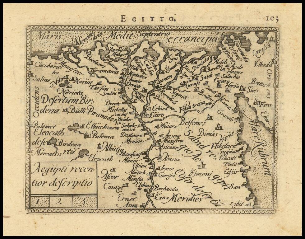 Aegiipti Recentior Descriptio